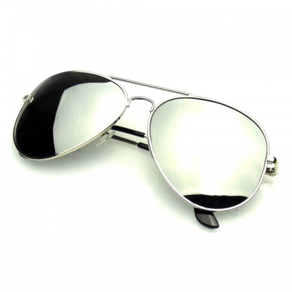 Polarized Aviator Sunglasses Full Mirror Lens